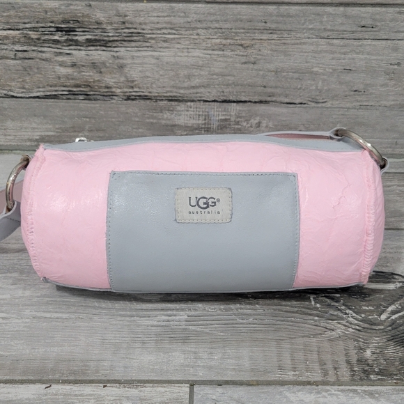 Vintage/Retro Refurbished UGG Australia Leather Barrel Style Handbag - Picture 3 of 16